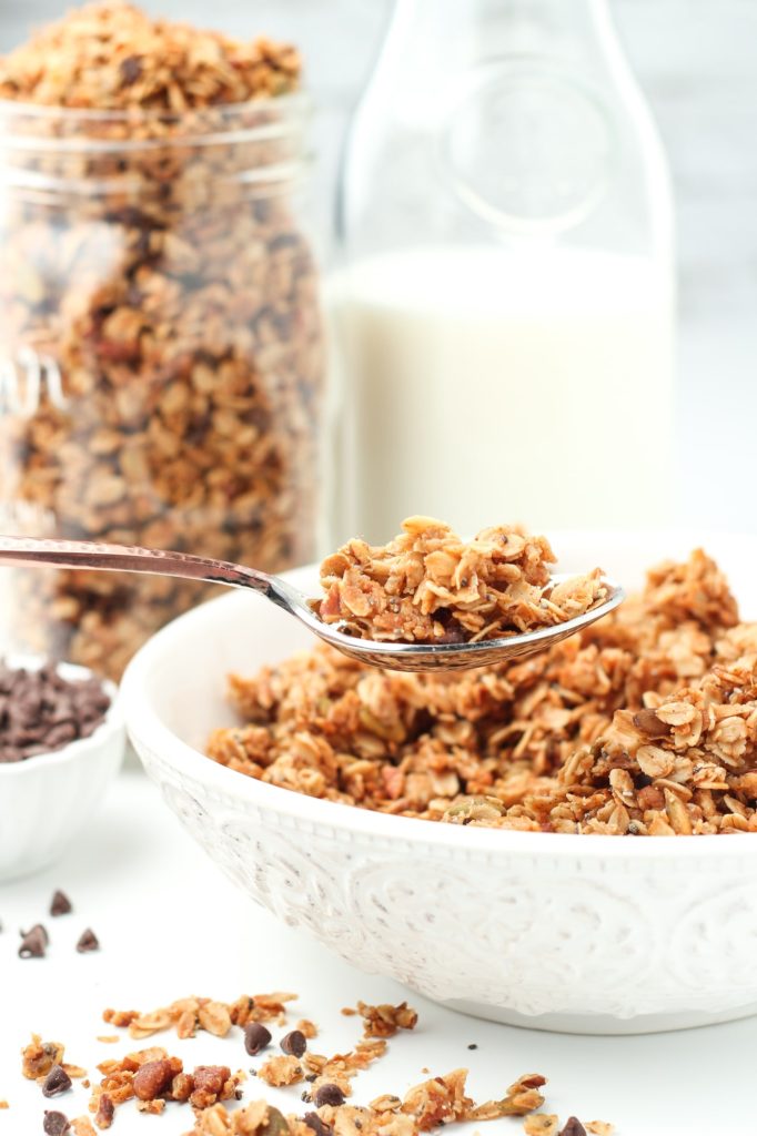 Maple Pecan Coconut Granola